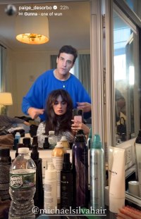 Paige DeSorbo Shows Off A Girl's Single Sculpting Dress And Fresh Blow